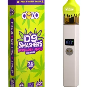 Forbidden Apple Dozo D9 Smashers THCA Blend Disposable 3.5G