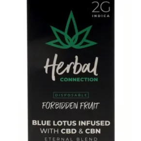 Forbidden Fruit Herbal Connection Blue Lotus Infused Eternal Blend Vape 2G