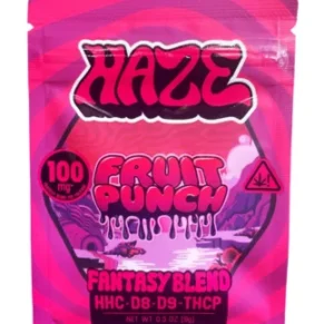 Fruit Punch Fantasy Blend Haze Gummies 100mg