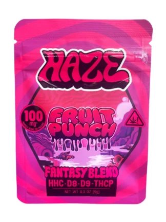 Fruit Punch Fantasy Blend Haze Gummies 100mg