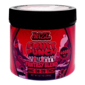 Fruit Punch Haze Fantasy Blend Gummies 4000mg