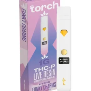 Funky Charms Torch THC-P Live Resin Disposable 1G
