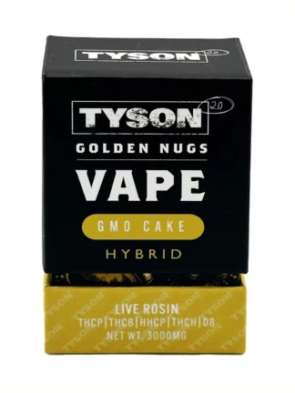 GMO Cake Tyson 2.0 Golden Nugs Vape 3G