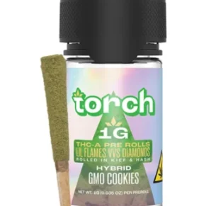 GMO Cookies Torch THC-A Lil Flames VVS Diamond Pre-Rolls 4G
