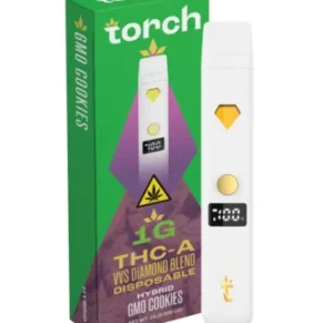 GMO Cookies Torch THC-A VVS Diamond Blend Disposable 1G