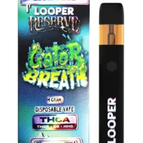 Gator Breath Looper Reserve THCA Disposable 1G