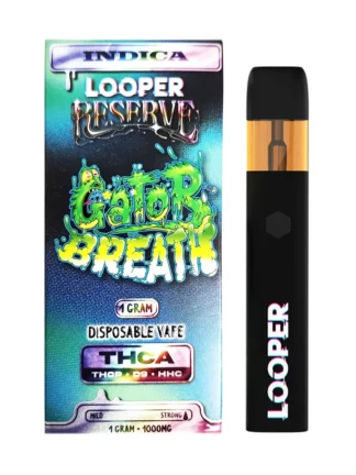 Gator Breath Looper Reserve THCA Disposable 1G