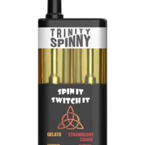 Gelato | Strawberry Cough Trinity Spinny Dual Flavor THCA Vape 6G