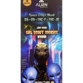 Girl Scout Cookies Alien Exotics 5Pace Craft Blend Live Resin Disposable 4G