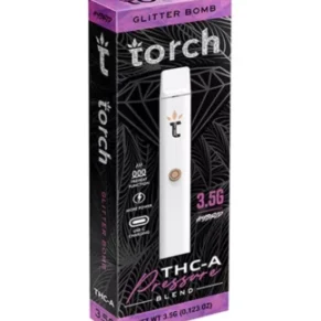 Glitter Bomb Torch THC-A Pressure Blend Disposable 3.5G