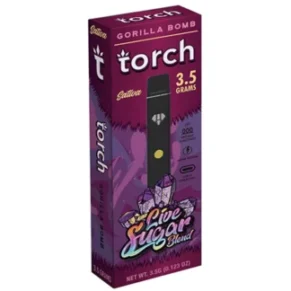 Gorilla Bomb Torch Live Sugar Blend Vape 3.5G
