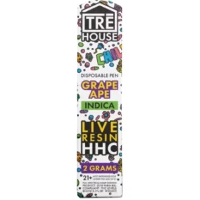Grape Ape Tre House Live Resin HHC Vape 2G