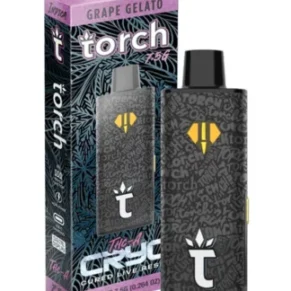 Grape Gelato Torch CRYO THC-A Live Resin Disposable 7.5g