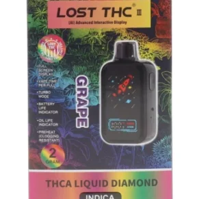 Grape Lost THC THC-A Liquid Diamond Disposable 2G