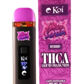 Grape Soda Koi THCA Liquid Diamonds Disposable 2G