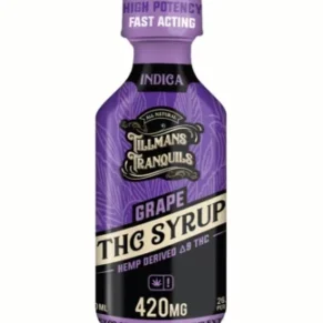 Grape Tillmans Tranquils Delta 9 THC Syrup 420MG