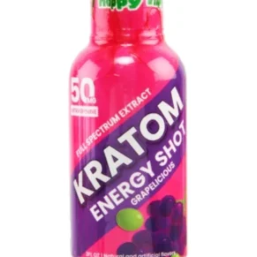 Grapelecious Happy Hippo Kratom Energy Shot 50mg