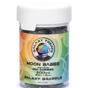 Galaxy Grapple Galaxy Treats Moon Babies HHC Gummies 300mg