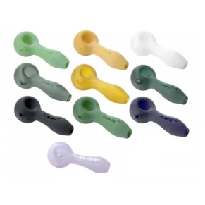 Grav Sandblasted Spoon Hand Pipe