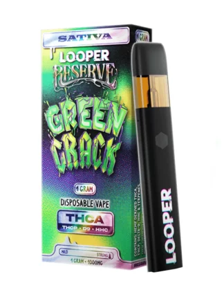Green Crack Looper Reserve THC-A Disposable 1G