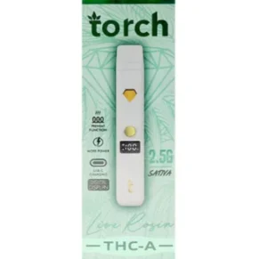 Green Crack Torch THC-A Live Rosin Disposable 2.5G