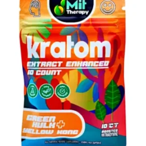 Green Hulk | Yellow Kong Mit Therapy Kratom Extract 10ct