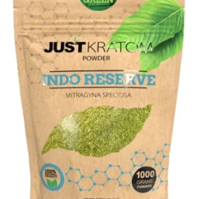 Green Indo Reserve Just Kratom Mitragyna Speciosa Powder 1000g