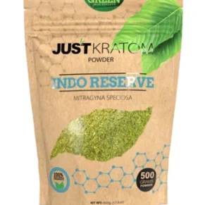 Green Indo Reserve Just Kratom Mitragyna Speciosa Powder 500g