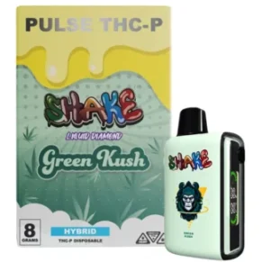 Green Kush Shake Pulse THC-P Liquid Diamonds Disposable 8G