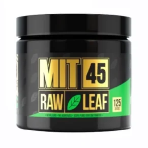 Green Raw Leaf MIT 45 Kratom Capsules 125ct