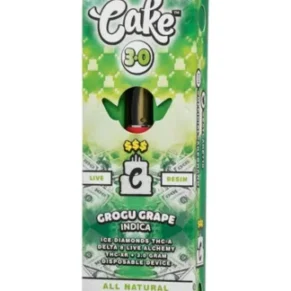 Grogu Grape Cake $$$ Moneyline Disposable 3G