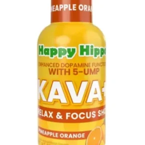 Happy Hippo NEW Kava+ Shot with 5-UMP Relax & Focus Kava Extract Shot