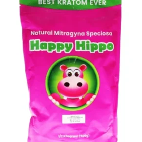 Happy Hippo Red Hot Hippo Elite Red Vein Maeng Da Kratom Powder 500g