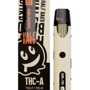 Hawaiian Snow Half Bakd THC-A + THC-P + THC-8 Disposable Vape 3G