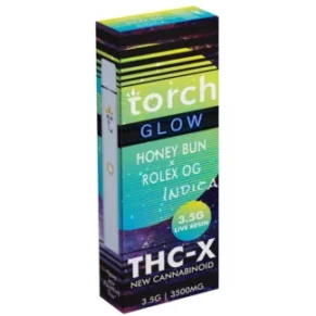 Honey Bun | Rolex OG Torch Glow Live Resin THC-X Vape 3.5G