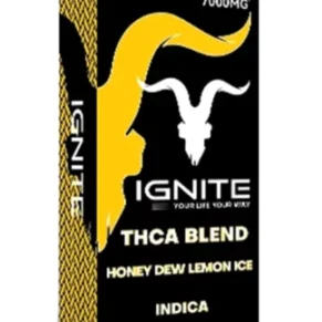 Honey Dew Lemon Ice Ignite THC-A Blend Disposable 7000mg
