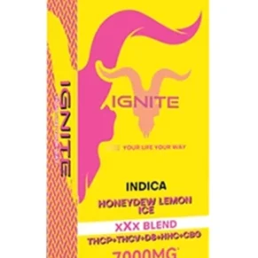 Honeydew Lemon Ice Ignite XXX Blend Disposable 7000mg