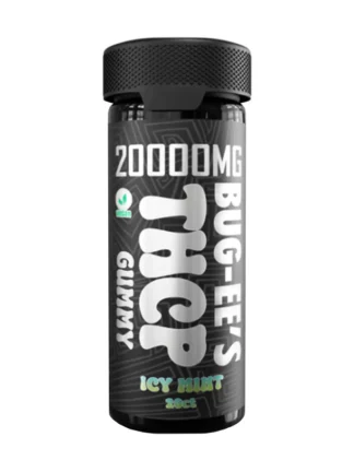Icy Mint Flying Horse Bugees THCP Gummies 20ct