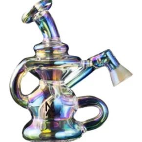 MJ Arsenal Hydra Iridescent Mini Dab Rig