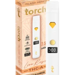 Island Honey Torch THC-A Live Rosin Disposable 2.5G