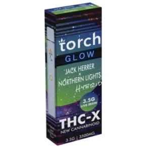 Jack Herer | Northern Lights Torch Glow Live Resin THC-X Vape 3.5G