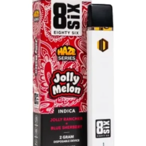 Jolly Melon 8SIX Haze Series HHC Disposable 2G
