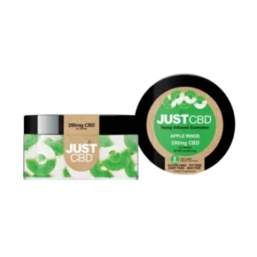 Just CBD Apple Rings Gummies 250mg