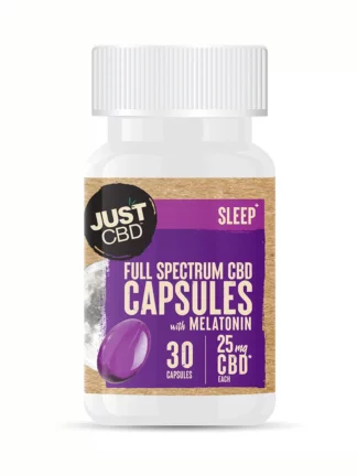 Just CBD Full Spectrum CBD Gel Capsules with Melatonin