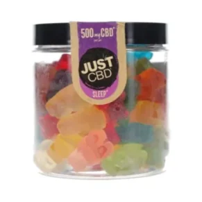 Just CBD Nighttime Melatonin Sleep Bear Gummies 500mg