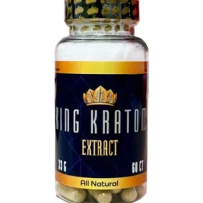 King Kratom Kratom Extract Capsules 60ct
