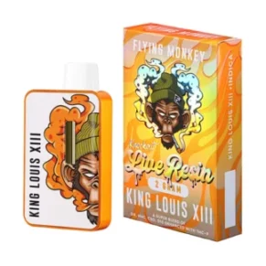 King Louis XIII Flying Monkey Live Resin Knockout Blend Vape 2G