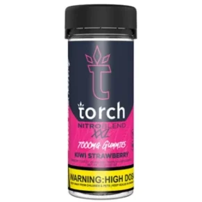 Kiwi Strawberry Torch Nitro Blend XXL Gummies 7000mg