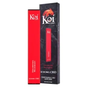 Strawberry Milkshake Koi CBD Disposable Vape Bar