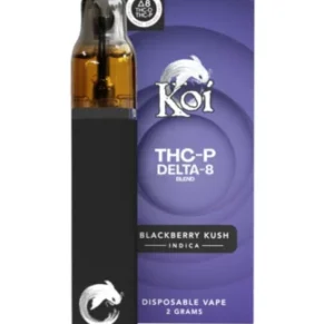 Blackberry Kush Koi D8 Blend Vape 2G